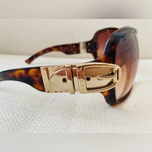 GUCCI CE GG 2591/S BMHKI Made in Italy 67 15 100 Optyla Sunglasses in Brown/Gold